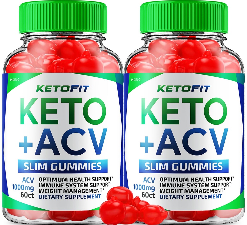 (2 pack) Ketofit ACV Gummys Advance 1000mg, KetoFit Keto + ACV 重量管理 Gummys Apple Cider Vinegar Keto Fit 饮食补充 Ketofit Gummys 维生素 B12 B6(120 Gummys) 维他命 B12 B6(120 Gummys)