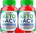 (2 pack) Ketofit ACV Gummys Advance 1000mg, KetoFit Keto + ACV 重量管理 Gummys Apple Cider Vinegar Keto Fit 饮食补充 Ketofit Gummys 维生素 B12 B6(120 Gummys) 维他命 B12 B6(120 Gummys)