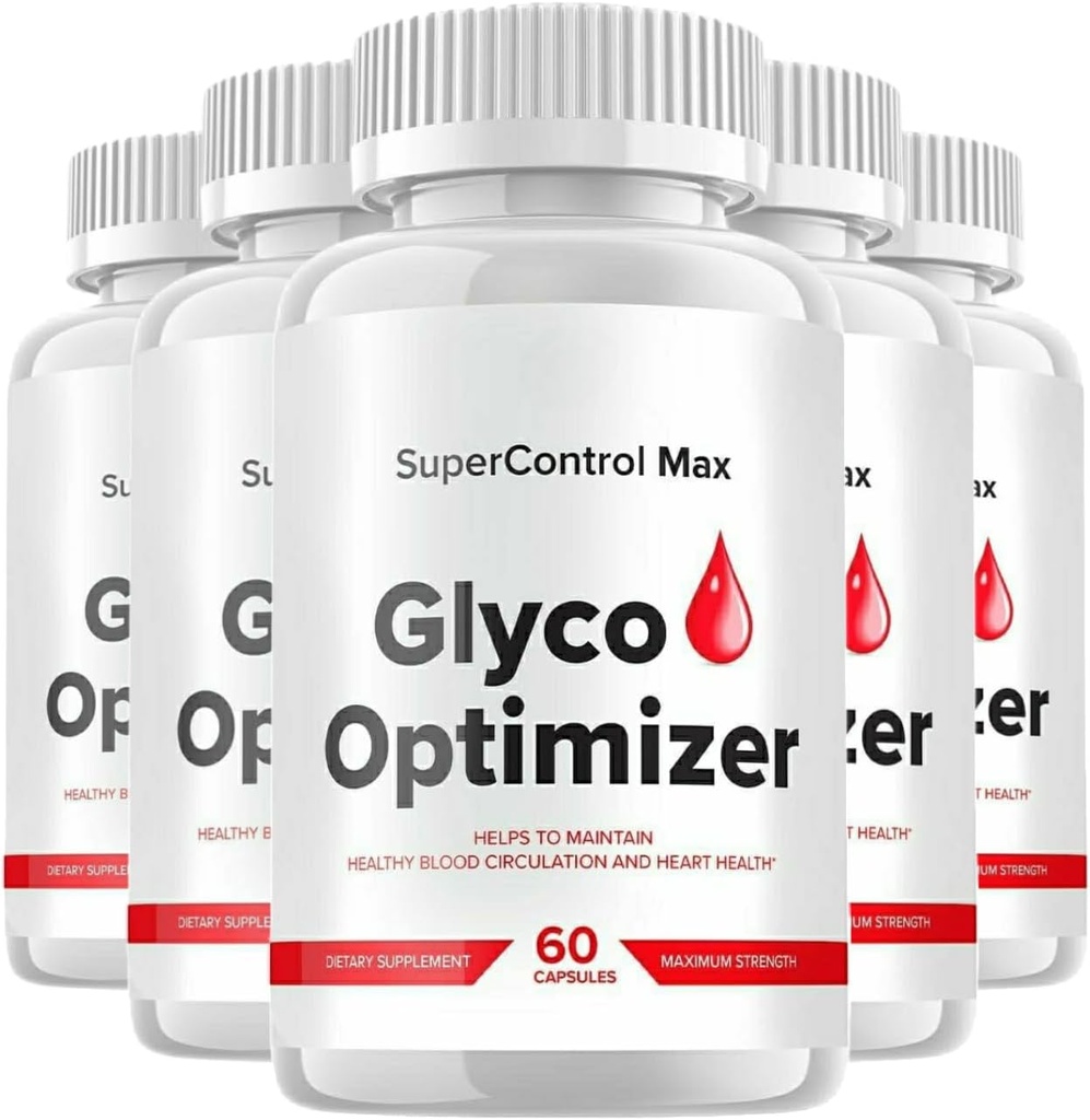 Mega Hits Super Control Max Glycogen Support Capsules Supplement - Supercontrolmax Optimizer, Super Control Max, SuperControl Max - 300 Capsules, 5 Pack