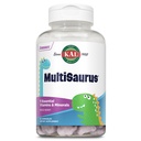 KAL MultiSaurus Kids 烹饪多维他命、11种儿童基本维生素和矿物、混合莓火药、葡萄酒和无防腐剂、90种服务、90种恐龙形状的烹饪