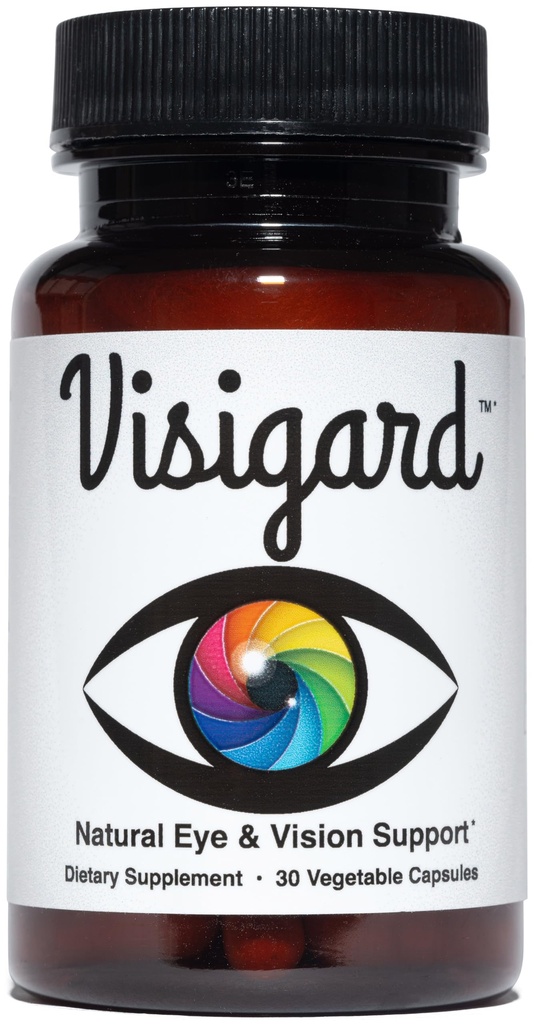 Natural Eye and Vision Supplement - 非GMO, Vegan, Gluten - Free (英语:Gluten - Free) - 自然眼和视觉补编 - 非GMO(英语:Non-GMO, Vegan)