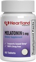Melatonin 5mg |Sleep Aid Pills | Natural Sleep Support | 100% Drug Free Sleep Aid Supplement | Non-Habit Forming | USA Manufactured | 60 Count