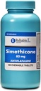 可靠 1 Simethicone 80mg 反藻类100 辣椒薄荷片(1瓶)