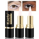 Kaely 2Pcs Quartz 女王 白Gel Eyeliner Pencil 天然凝胶 Eyeliner 防水防水防污 Proof 马特·沃特利恩 Eyeliner Eyehadow 棒 Brighten Eye 化妆, Vegan & cruelty-free