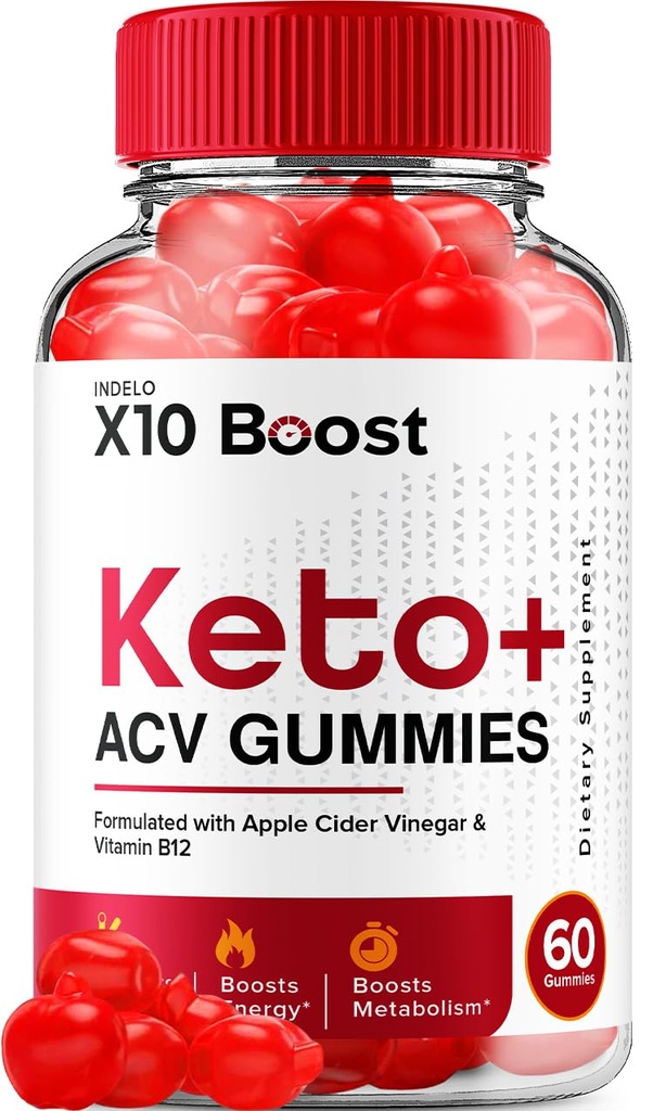 X10 Boost Keto ACV Gummys - X10 Boost Keto Gummys Reviews, X10 Boost Keto + ACV Gummys 重量管理 B12 X10 Boost 高级1000mg 公式 (60 Gummys)