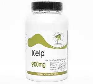 Kelp 900mg ~ 180 Capsules - 无附加物 ~ 自然补充