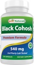 最佳自然 黑色 Cohosh 540 mg 120 capsules