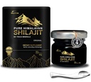 Shilajit 纯喜马拉雅有机物 Shilajit Resin 补充-黄金+ 85+ 富尔维奇酸含量75%的跟踪矿物、整体能源和免疫支持、纯Shilajit的男女,65克