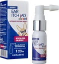eosera ear itch MD – 儿童-为干燥而舒缓耳滴,耳痒 – 天然摩擦公式与维生素 E – 缓解过敏症, Eczema, 皮肤炎 – 为年龄安全 2+和听力援助用户