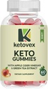 Ketovex Keto Gummys - Ketovex Keto ACV Gummys (Single, 60 Gummys) (英语).