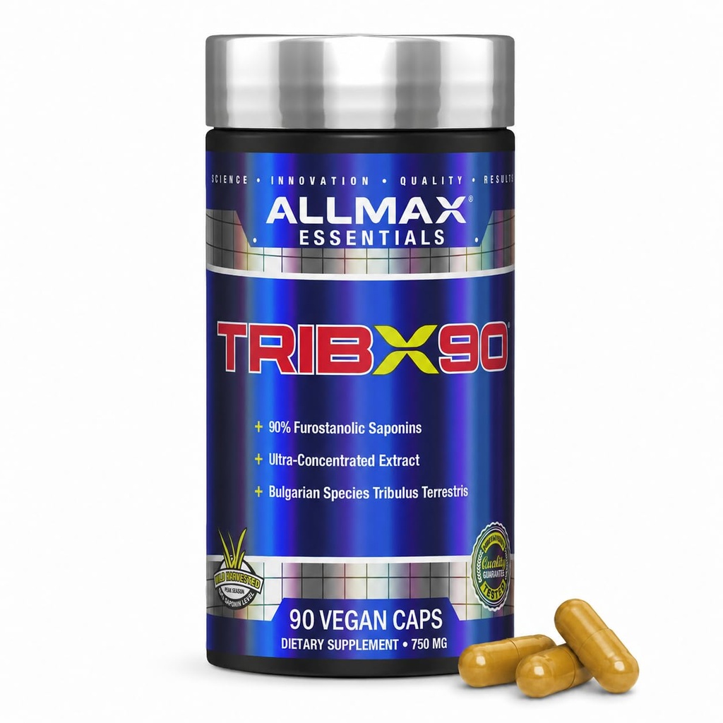 ALMAX 营养 Trib X 90,保加利亚Tribulus Ultra-Centrate,90 Capsules