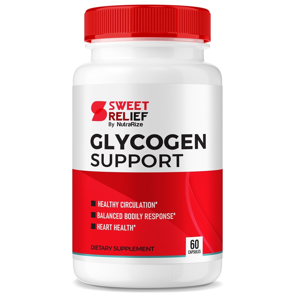 NutraRize Sweet Relief Glycogen Sweet Relief Glycogens 支持 - Sweet Relife 联合支持 & Blood ship creater, Sweet Relief Capsules Glyco 优化清洁剂 Cleanse Releaf (60 Capsules) (英语).
