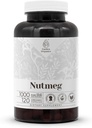 Nutmeg 120 Capsules QQ 高概率草药膳食补充剂 配菜 Capsules 和 Nutmeg (Rou Dou Kou, Myristica Fragrans) 干果(120计)