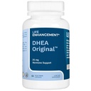生命增强DHEA 原 - 25 mg DHEA 补充4 mg 维生素C - 60
