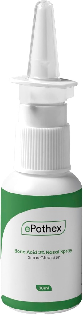 Boric Acid 2% Nasal Spray - Clearings Airway passages - 为季节性和慢性病挑战提供支持 - 30ml