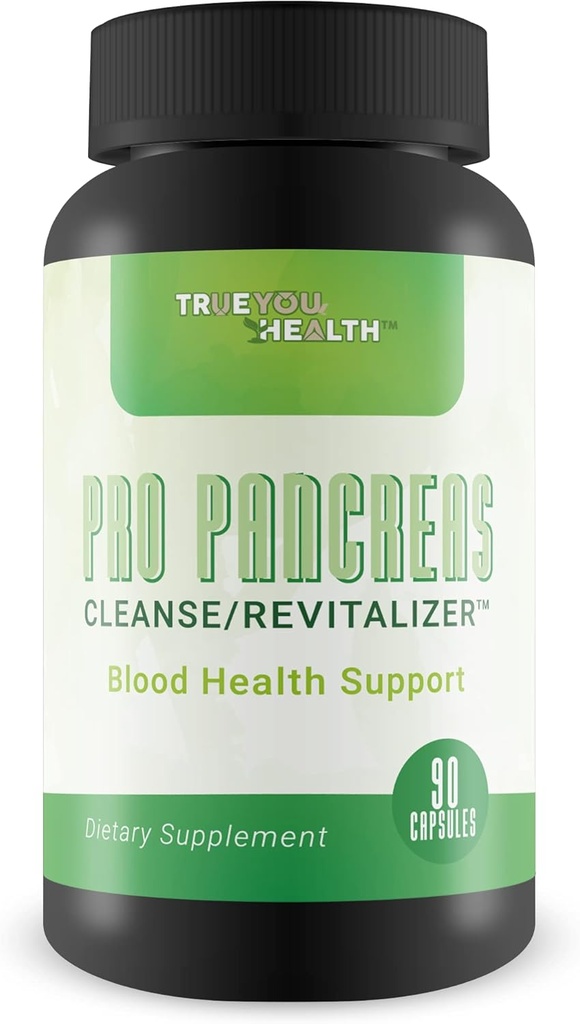 Pro Pancreas Cleanse/Revitalier - 支持Pancreas和血液健康 - 抗氧化剂 Green Tea Pancreas Cleanse and Detox - 支持健康的Pancreas功能 - 包含维生素D,维生素C, & Turmeric