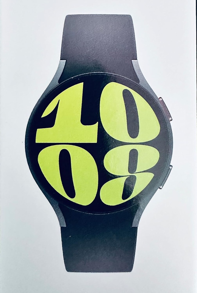 SAMSUNG Galaxy Watch 6 44mm铝智能手表 w/ 适配追踪器,心脏监视器,BIA传感器,高级睡眠教练,蓝牙 – Graphite