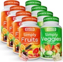 Simply Nature's Pledge - Packed with Over 40 Different Fruits & Vegetables - 4 Month Supply- Made with Whole Food Superfoods - with Aloe Vera – 100% Soy Free - 720 Capsules