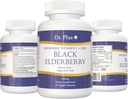 Liposomal Imune boost Black Elderberry - 维生素C - 锌Gluten Free Vegetarian 安全饮食补充 60 Veggie Capsules