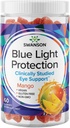 Swanson Mango Lutein 和 Zeaxanthin 蓝光保护装置 - 60 Gummys - Vegan 视网膜和 Macular 健康展望补编