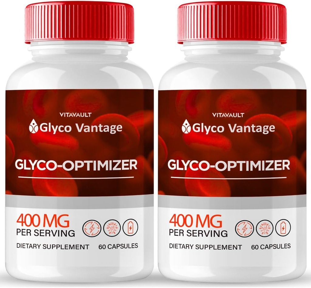 Glyco Vantage Capsules - Premium GlycoVantage Official Formula Glyco 优化器,支持健康生活方式 - 稳定级最大强度所有天然药丸 Glyco Vantage Reviews (2 Pack)