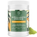 超级绿皮粉超食品 + 电解质 和通力 草药 → 有机绿皮草 Shilajit, 适应剂, 抗氧化剂, Preobiotic & Probiotic & Postbiotic → 用于能源, Gut & Immune| 不受欢迎的 - 30种服务