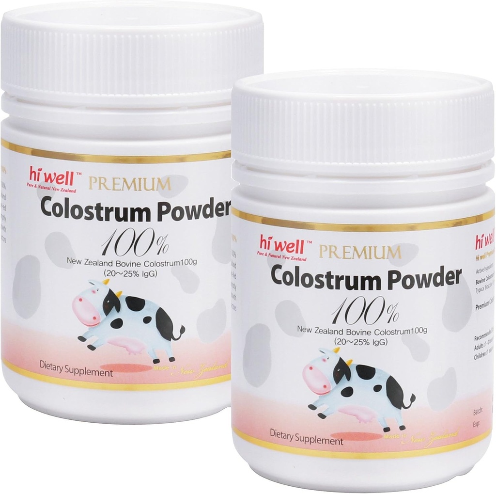 (包2)Hi Well Premium纯新西兰波维纳草粉粉 100% 100g