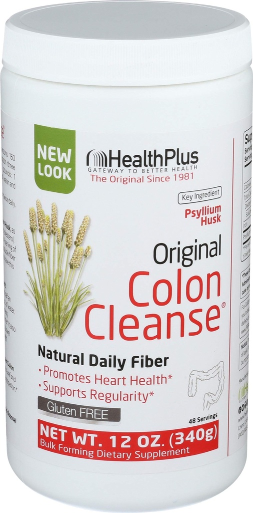 Colon Cleanse Psyllium 12 OZ 化学反应