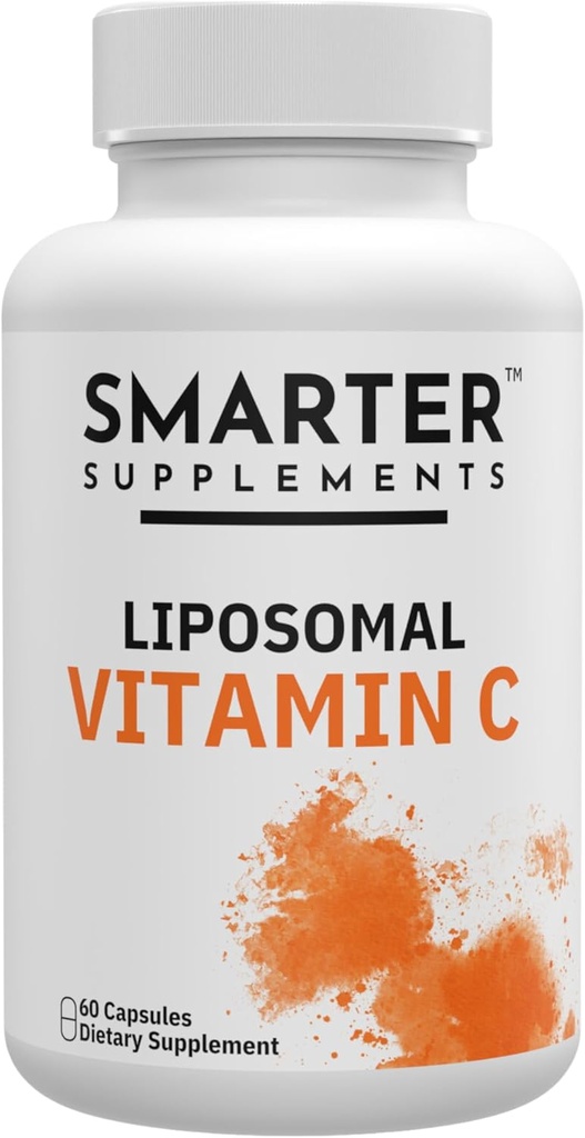 Liposomal Vitamin C - 超高吸收性免疫防御支持 - 优化纯度 C - 1000毫克 - 在美国制造