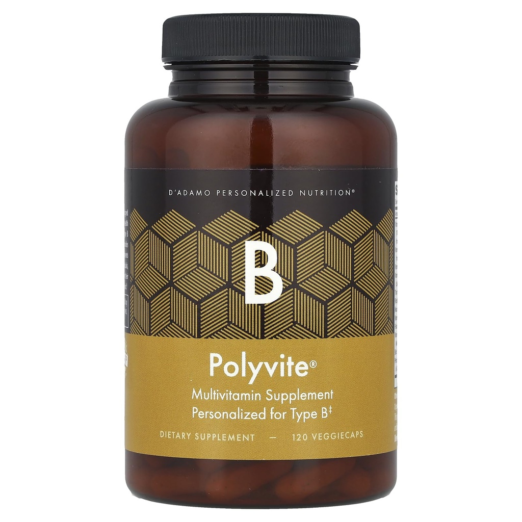D'Adamo 个性化营养 -- -- Polyvite B 120瓦卡