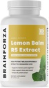Brain Forza Lemon Balm R5 提取卡普尔-标准化提取 5% Rosmarinic酸,90卡普尔