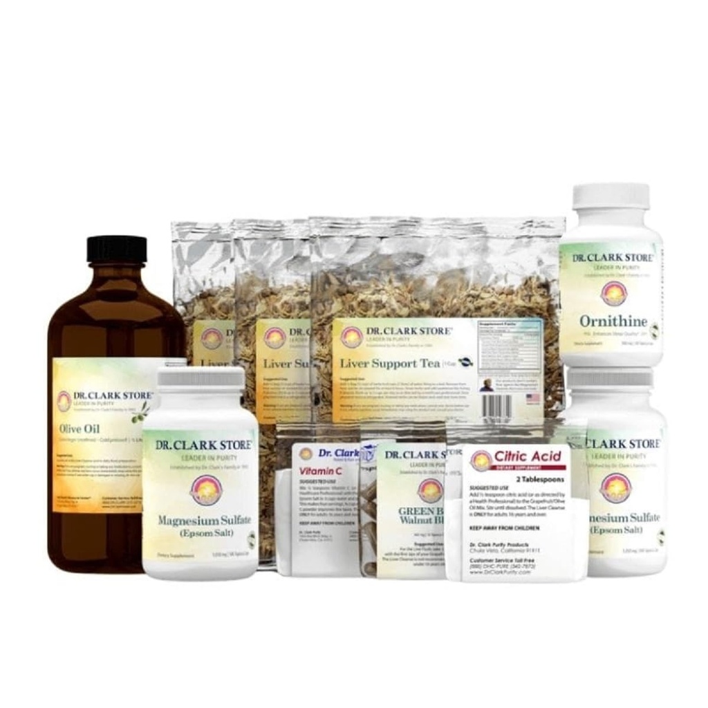 Clark Store Liver Health Kit – Vegetarian, 支持解毒和优化 Liver 函数