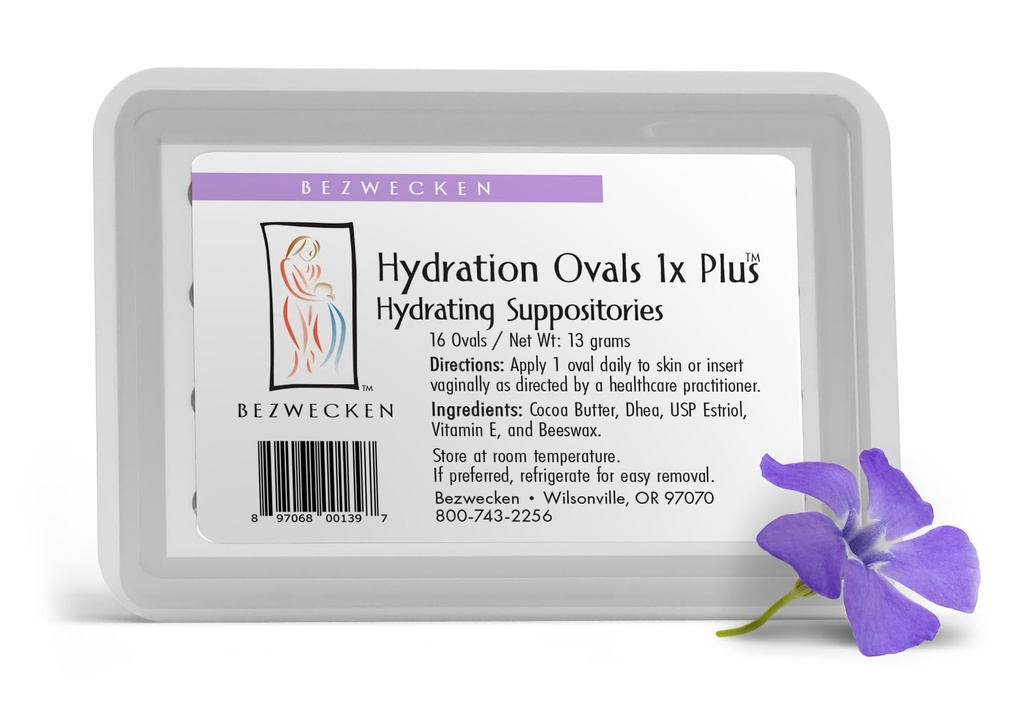 Bezwecken – 水压 Ovals 1x Plus DHEA – 16 Oval 假设 - 相同的信任公式 - 专业设计来缓解绝经期妇女的阴道干燥 - 安全,自然和帕拉本自由