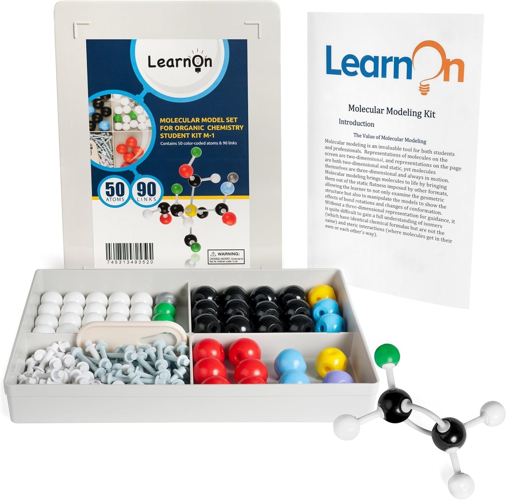 有机化学 分子模型套件,供 Ochem 学生使用 用户指南 - 140 Pieces