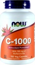 NOW C-1000,含有100毫克的生物氟化物,100枚甲壳虫(2袋)