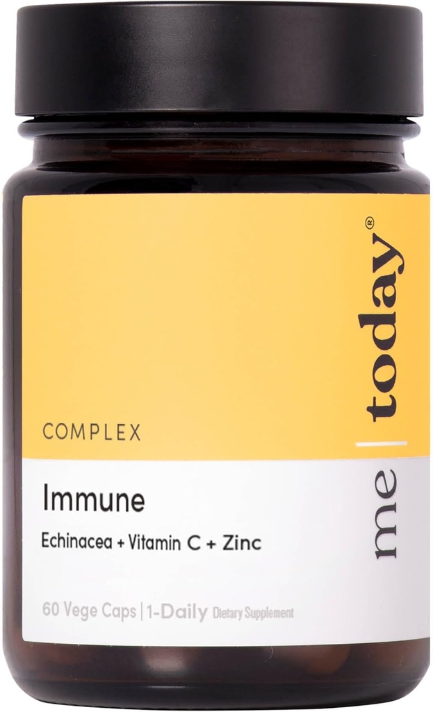 今天,我为成年人提供免疫支持补充——Echinacea,维生素C与锌和维生素D3用于日常免疫系统助推器、健康与防御、蔬菜、60种服务