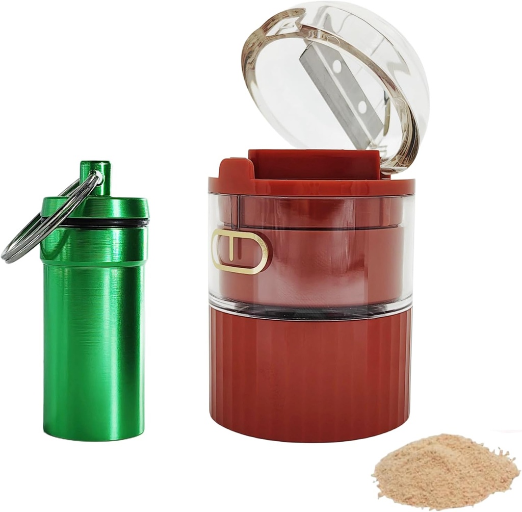 Premium Pill Crusher Cutter and Grinder for Fine Power Perfect for Medicines Pets 方便使用 Smasher 与可移动杯理想的 Pastillas Medicinas 高效摩尔 日常医药管理