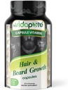MYVIDAPURE 熊熊生长+男子皮肤和钉子 – 5,000mcg Biotin – 维生素C,D&B-Complex – Hydrolyzed Colagen Veggie Capsules – 非GMO – Gluten-Free