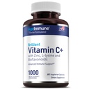 维生素C 1000mg 复合物,含L-Lysine 500mg,锌 12mg, Bioflavonoids 300mg. 博士为健康免疫系统支持设计了镁蒸馏自由补充剂。 (1)