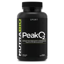 NutraBio PeakO2 工作补编,180 Capsules - 蘑菇混合补充,帮助增强运动性能和总体健康,60种服务