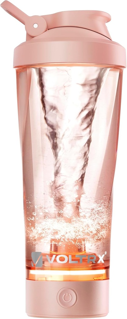 VOLTRX Premium Electric 蛋白质摇摆瓶,由Tritan-BPA Free-24 oz Vortex Portable Mixer Cup/USB 为蛋白质摇摆所制造的可充电摇摆杯