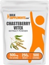Bulk Supposes.com Chasteberry 提取粉末 - Chasteberry源出自Vitex Berry, 草药补充剂 - Vegan & Gluten Free, 每人500mg, 250g (8.8 oz) (Pack of 1).