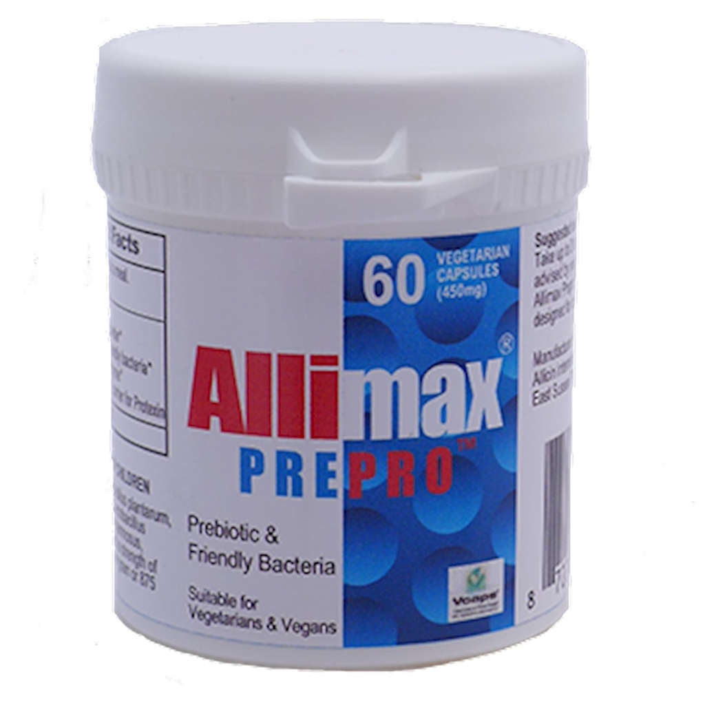 AllIMAX Pre Pro - 60 Caps. 稳定麻黄素+预生素,辅生素和消化酶.