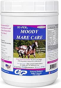 SU-per Mody Mare Care粉剂 - 马体内平衡处置和正常行为的草药混合剂 - 2.5磅(2包)