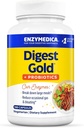 Enzymedica Digest Gold + Probiotics, 2-in-1 古特健康公式, 消化酶和主动的Probiotic Cultures, 180 Counter