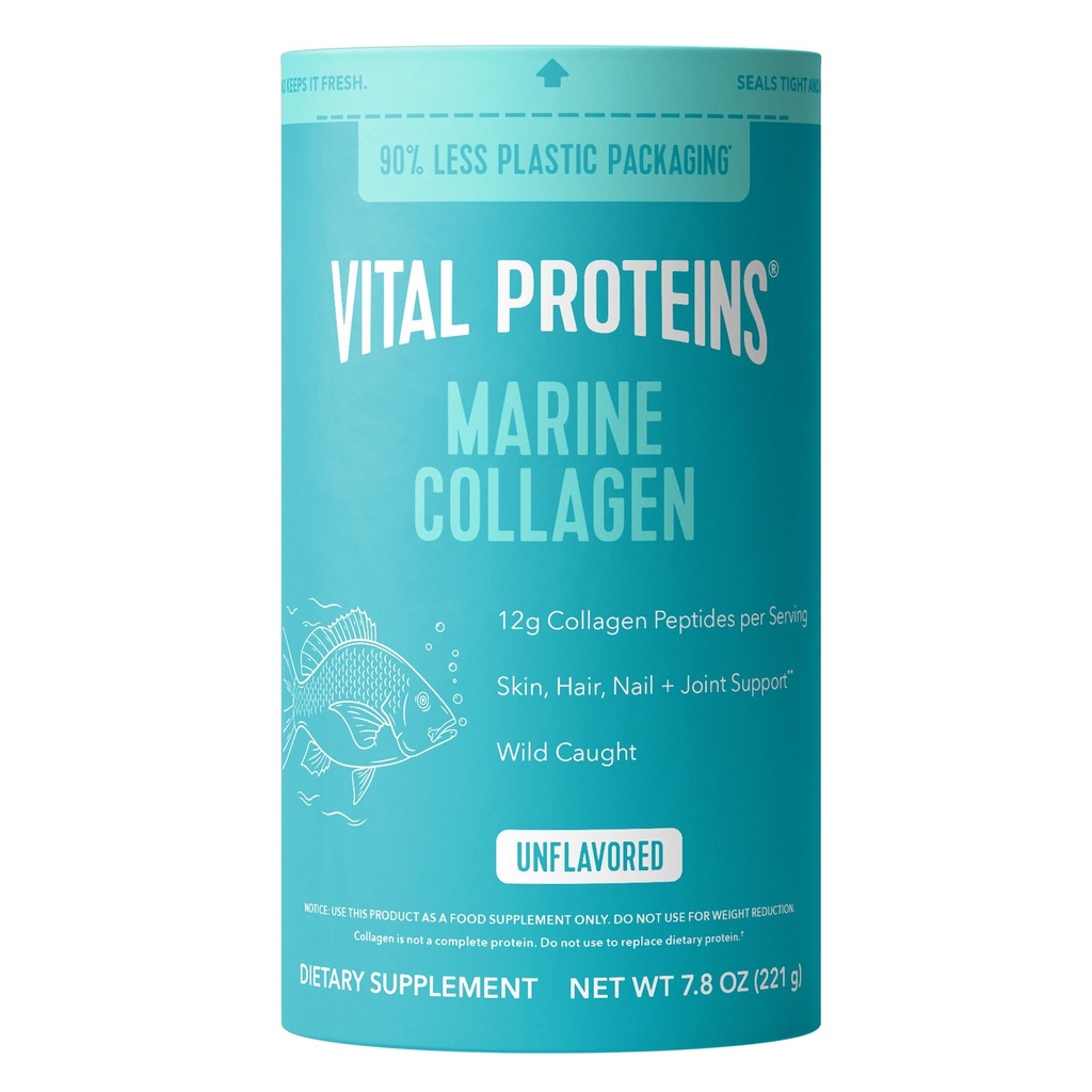 重要蛋白质 海洋Collagen Peptides 皮毛钉合金-水解Collagen-每架12克
