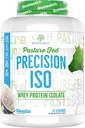 生物健康 营养 精度 ISO 香草(5lb) → 27g Premium Pasture Fed Whei 蛋白质隔离剂 + 氨酸 → 70 services → 零糖 → GMO Free