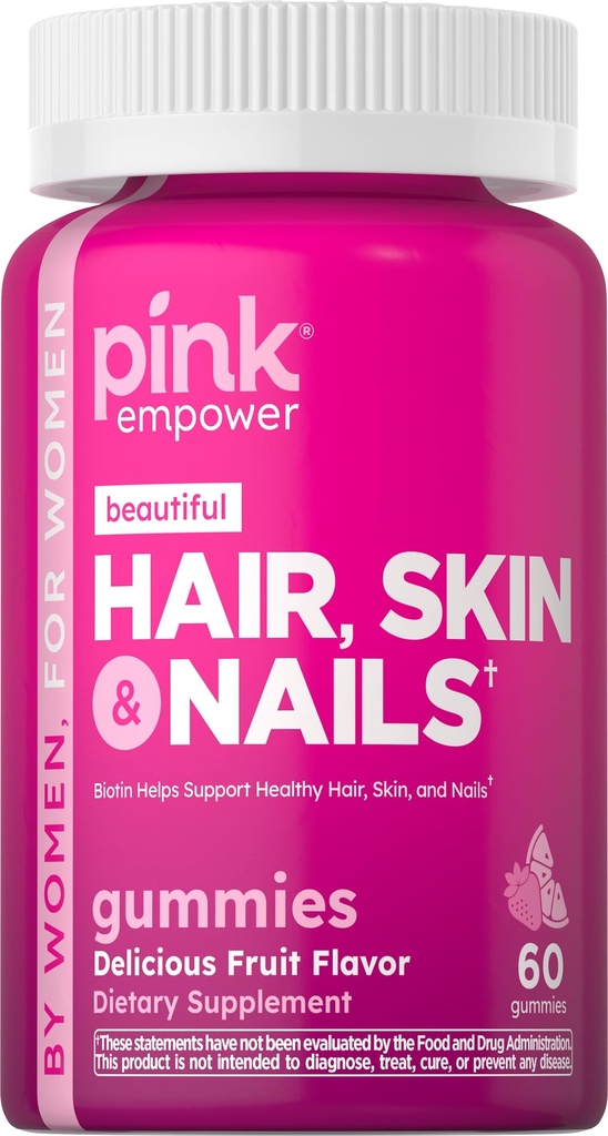 (原始内容存档于2018-09-21). PINK hair Skins Gummys QQ 60 Counter + Collagen & Biotin + Non-GMO & Gluten Free Vitamins for Women + 草莓火焰