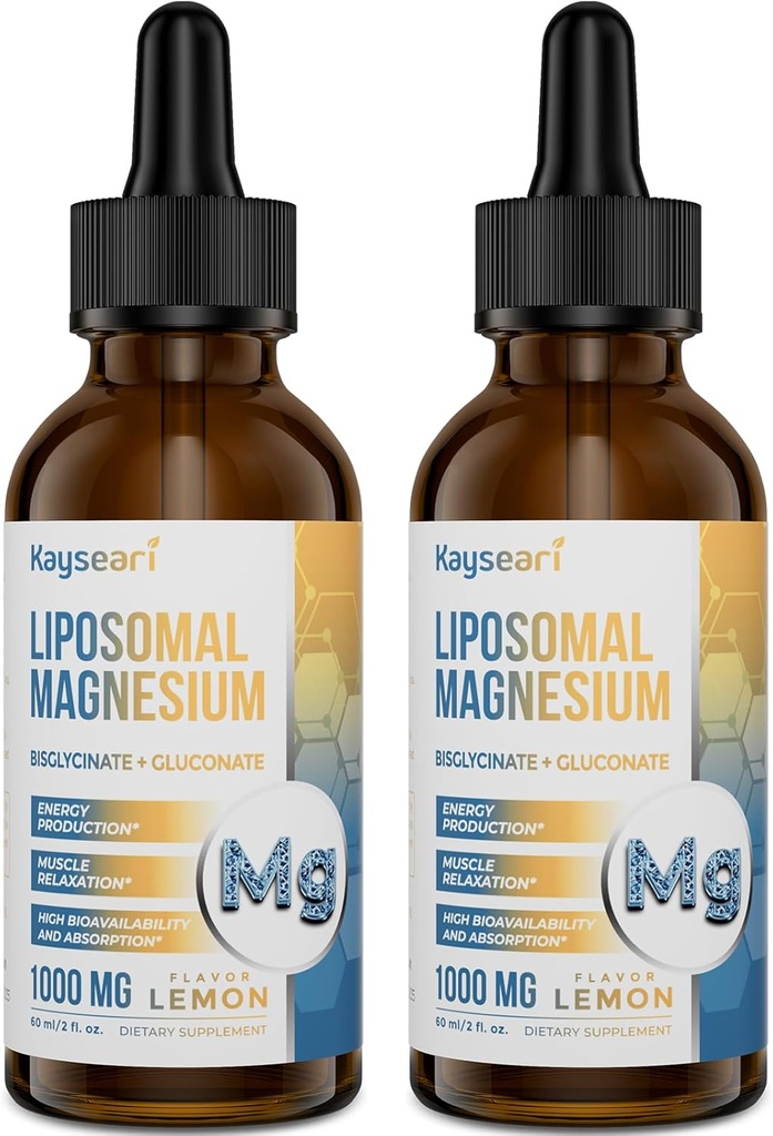高强度 Liposomal 镁 液滴、易吸收的甘油酸镁和甘油酸镁