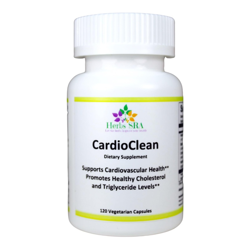 CARDIOCLEAN 最佳心血管支持 -- -- 配有天然成份的心脏健康补充,支持血液流动循环,美国制造